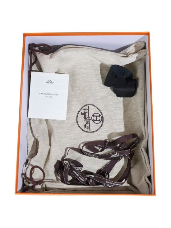 Hermes Jeff Kelly Black Buckle Short Boots main image 7